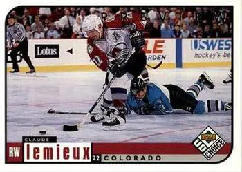 1998-99 UD Choice Preview Claude Lemieux