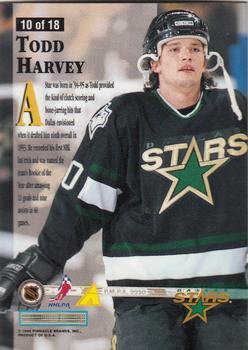 1995-96 Zenith - Gifted Grinders Todd Harvey 1