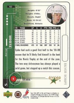 1998-99 Upper Deck MVP - Silver Script Darryl Sydor 1