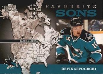 2008-09 Upper Deck - Favorite Sons Devin Setoguchi