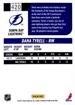 2011-12 Score - Glossy Dana Tyrell 1