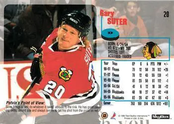 1996-97 SkyBox Impact Gary Suter 1
