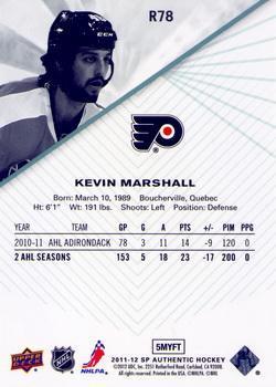 2011-12 SP Authentic - Rookie ExtendedKevin Marshall 1