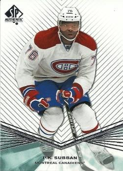 2011-12 SP Authentic P.K. Subban