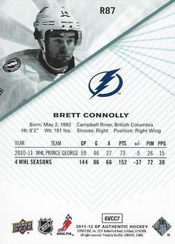2011-12 SP Authentic - Rookie Extended Brett Connolly 1