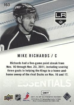 2011-12 SP Authentic Mike Richards 1