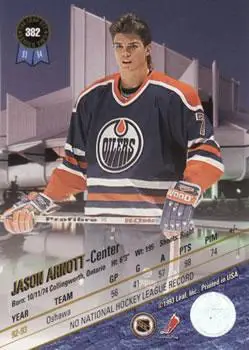1993-94 Leaf Jason Arnott 1