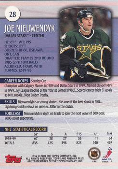 1999-00 Topps Premier Plus Joe Nieuwendyk 1