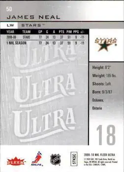 2009-10 Ultra James Neal 1