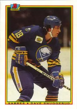 1990-91 Bowman Dave Snuggerud