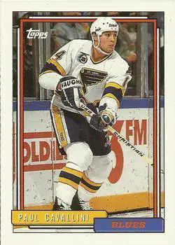 1992-93 Topps Paul Cavallini