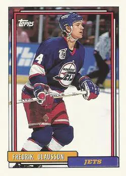 1992-93 Topps Fredrik Olausson