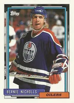 1992-93 Topps Bernie Nicholls