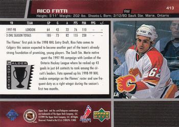 1998-99 Upper Deck Rico Fata 1