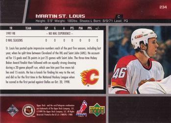 1998-99 Upper Deck Martin St. Louis 1