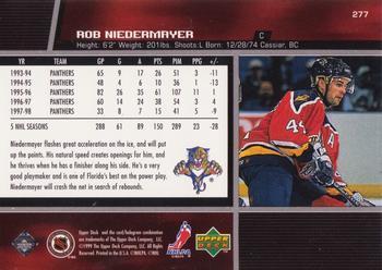 1998-99 Upper Deck Rob Niedermayer 1