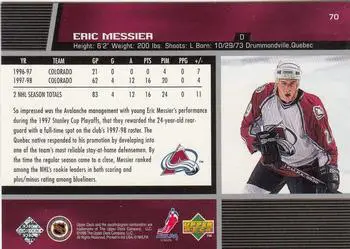 1998-99 Upper Deck Eric Messier 1