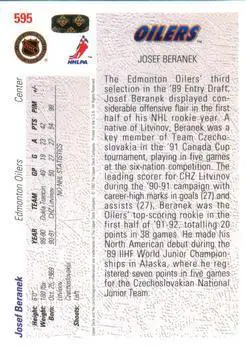 1991-92 Upper Deck Josef Beranek 1