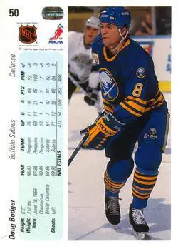 1990-91 Upper Deck Doug Bodger 1