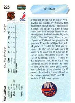 1990-91 Upper Deck Rob DiMaio 1