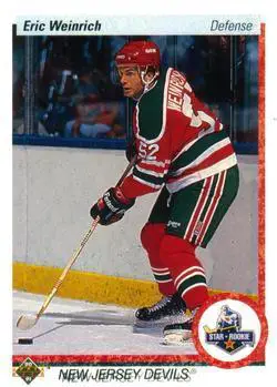 1990-91 Upper Deck Eric Weinrich