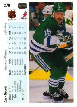 1990-91 Upper Deck Dave Tippett 1