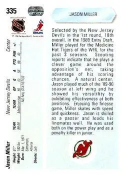 1990-91 Upper Deck Jason Miller 1