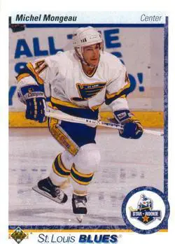 1990-91 Upper Deck Michel Mongeau