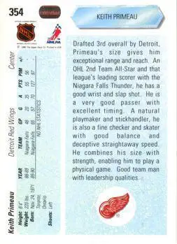 1990-91 Upper Deck Keith Primeau 1