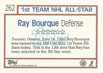 1992-93 Topps Ray Bourque 1