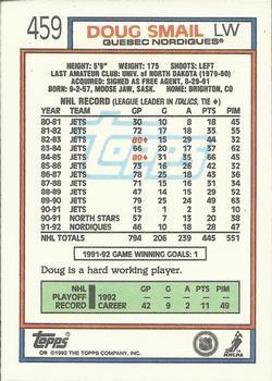 1992-93 Topps Doug Smail 1