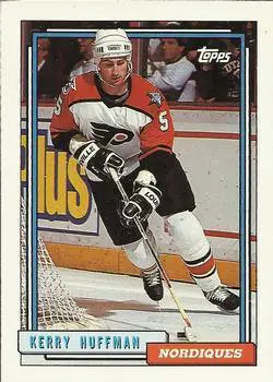 1992-93 Topps Kerry Huffman