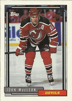1992-93 Topps John MacLean