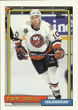 1992-93 Topps Claude Loiselle
