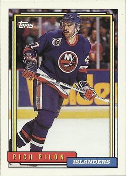 1992-93 Topps Rich Pilon