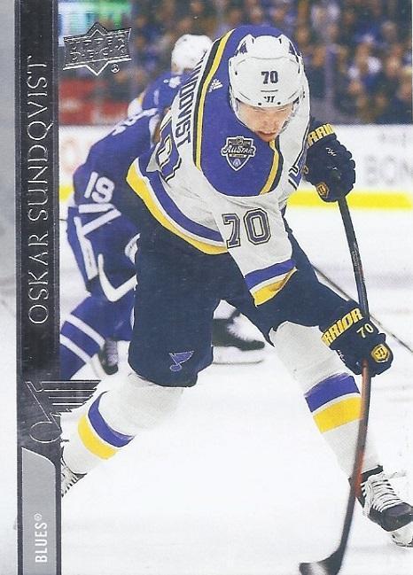 2020-21 Upper Deck Oskar Sundqvist