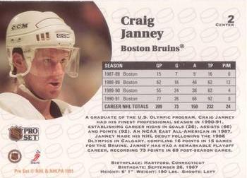 1991-92 Pro Set Craig Janney 1