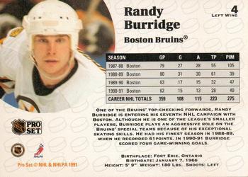 1991-92 Pro Set Randy Burridge 1