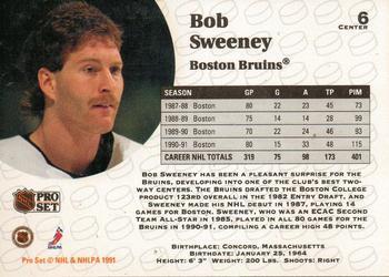 1991-92 Pro Set Bob Sweeney 1