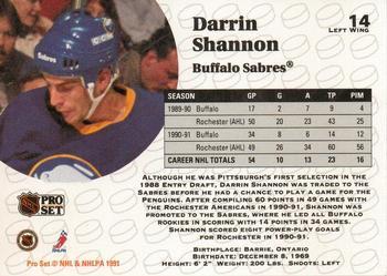 1991-92 Pro Set Darrin Shannon 1