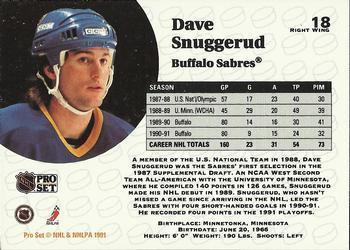 1991-92 Pro Set Dave Snuggerud 1