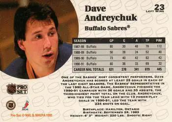 1991-92 Pro Set Dave Andreychuk 1