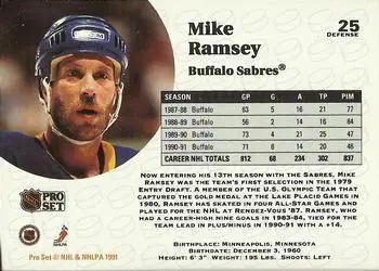 1991-92 Pro Set Mike Ramsey 1
