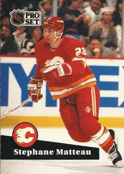1991-92 Pro Set Stephane Matteau