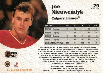 1991-92 Pro Set Joe Nieuwendyk 1