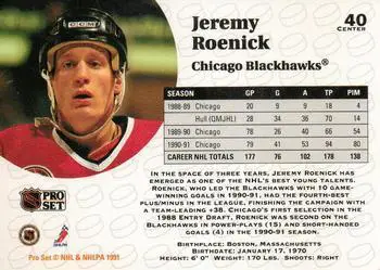 1991-92 Pro Set Jeremy Roenick 1