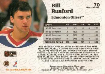 1991-92 Pro Set Bill Ranford 1