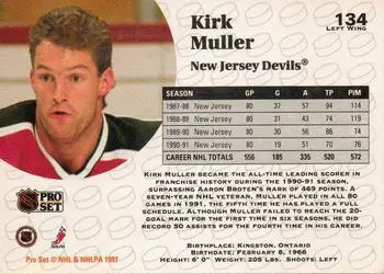 1991-92 Pro Set Kirk Muller 1