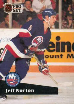 1991-92 Pro Set Jeff Norton