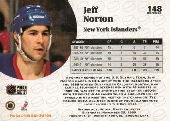 1991-92 Pro Set Jeff Norton 1